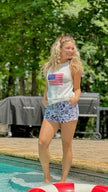 Freedom Flag Knit Tank