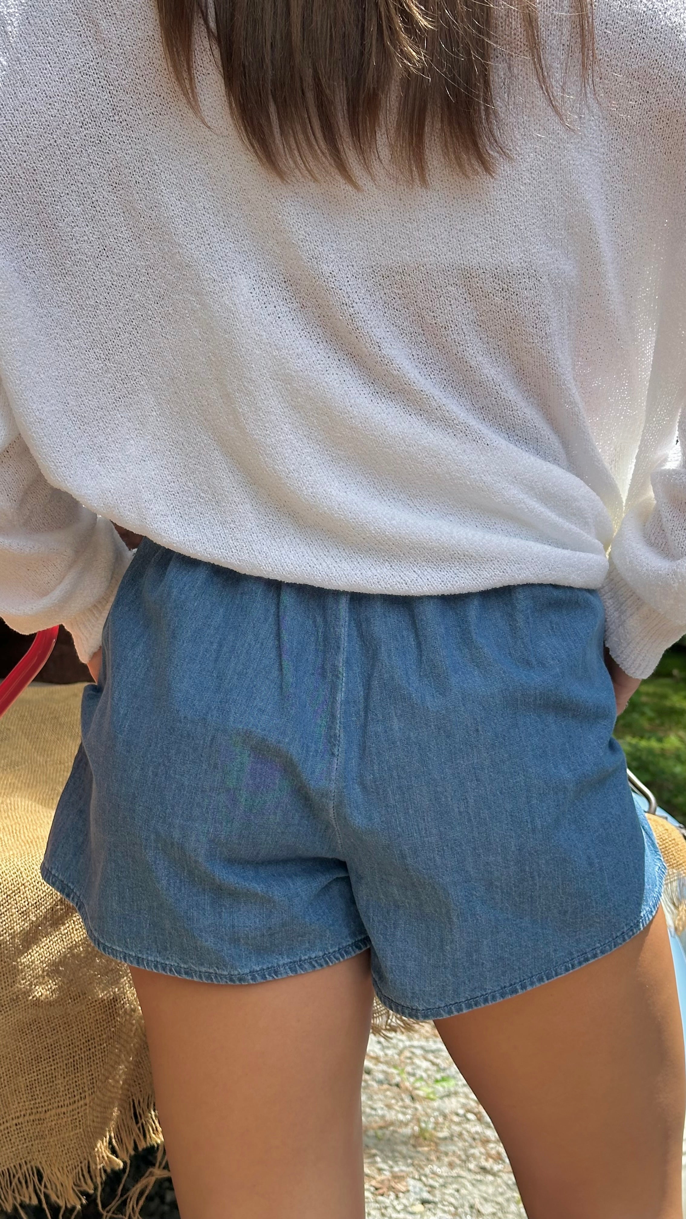 Lazy River Denim Shorts