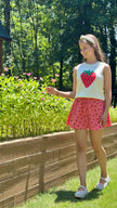 Strawberry Jammin Knit Vest
