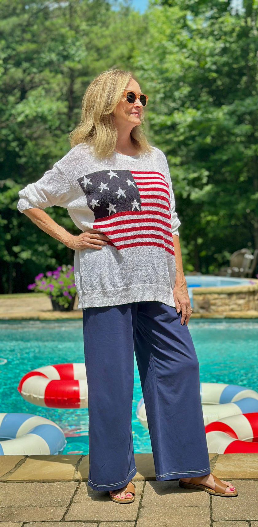One Nation Under Knit Sweater