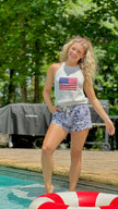 Freedom Flag Knit Tank
