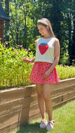 'For the Love of Strawberries' Skirt