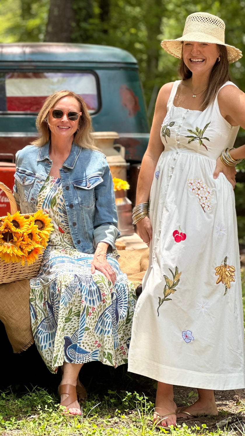 Flowers of Freedom Maxi Dress