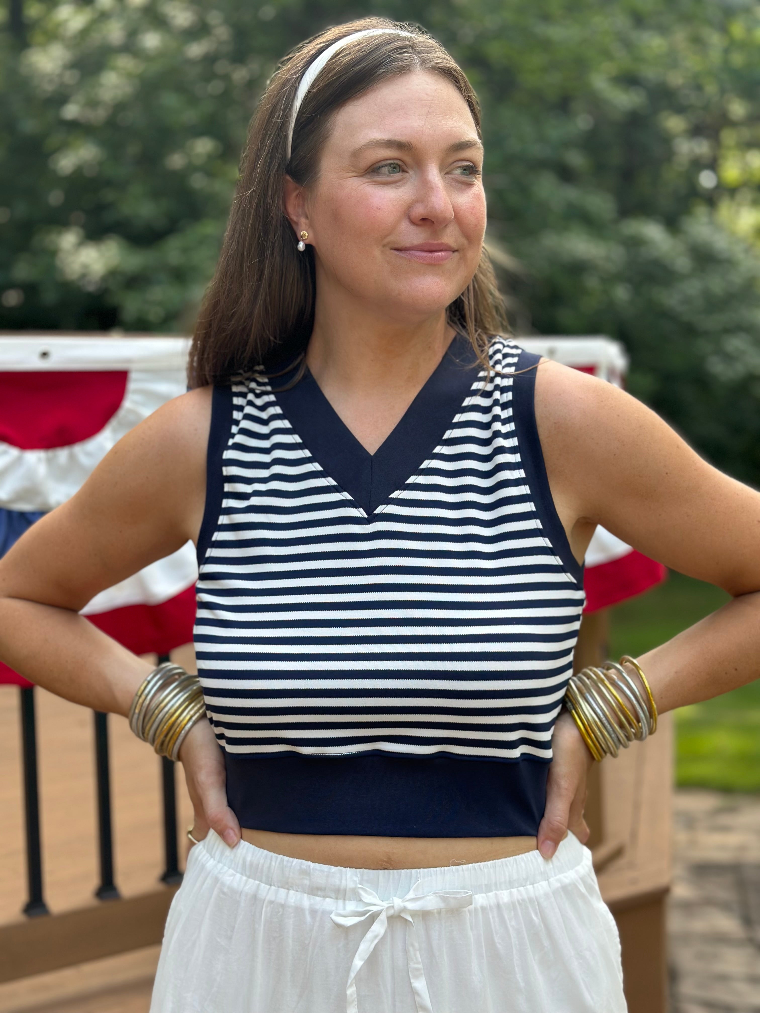 Come Sail Away Top