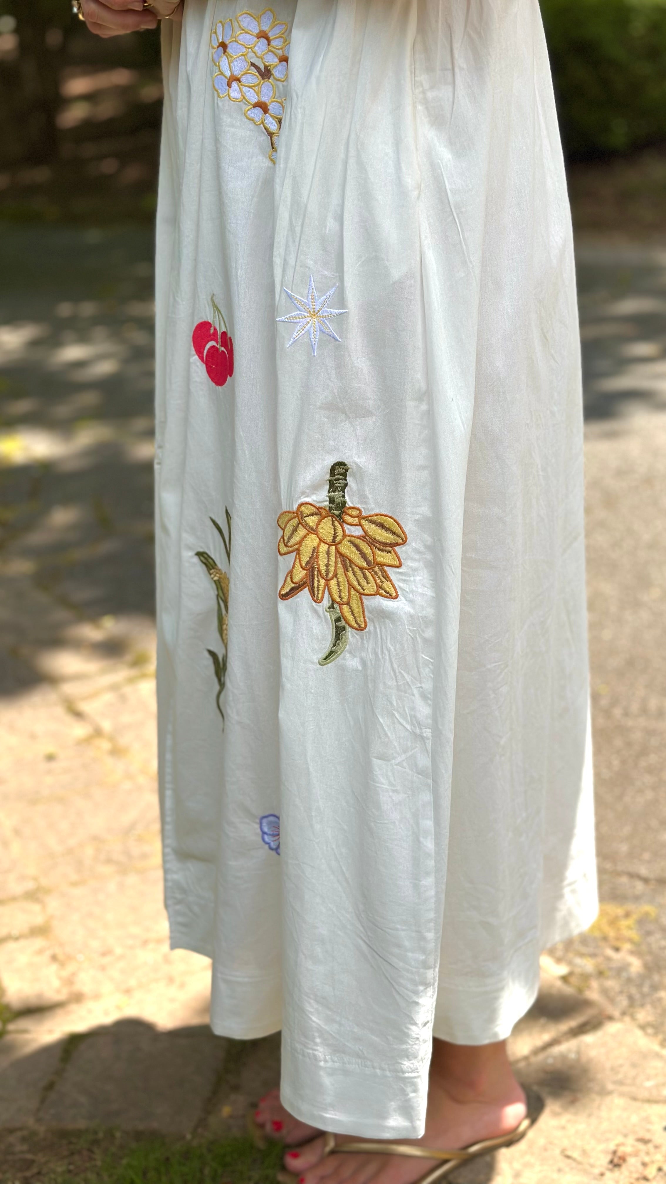 Flowers of Freedom Maxi Dress