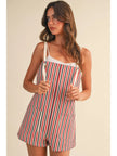 American Stripes Shortalls