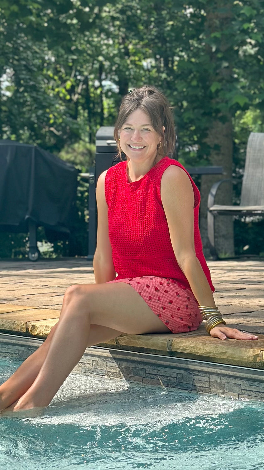 'For the Love of Strawberries' Skirt
