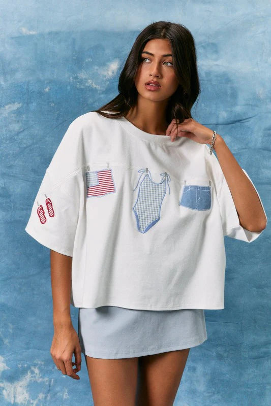 Birdie Clothesline Tee