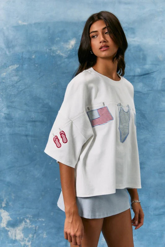 Birdie Clothesline Tee