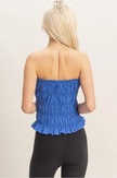 Blue Slush Tube Top