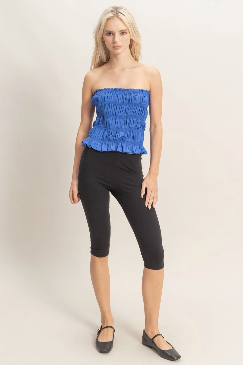 Blue Slush Tube Top