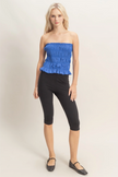 Blue Slush Tube Top