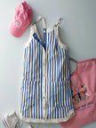 Breezy Blue Shortall Dress