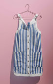 Breezy Blue Shortall Dress