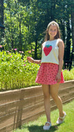 Strawberry Jammin Knit Vest