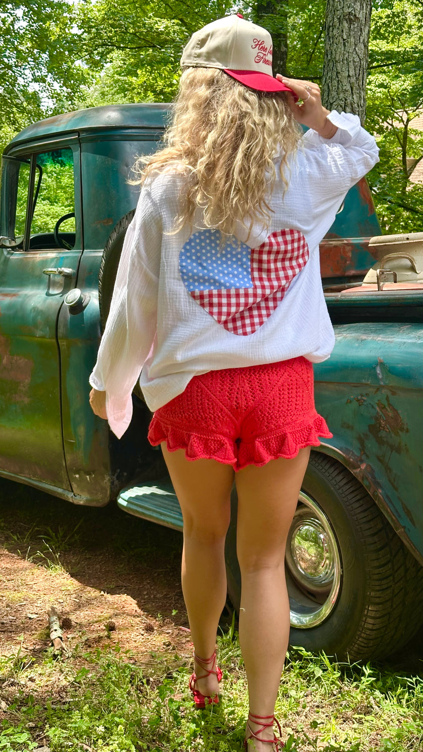 Patchwork Heart Shirt
