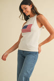 Freedom Flag Knit Tank