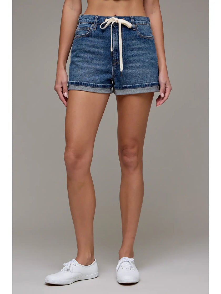 Hidden Gem Drawstring Dad Shorts