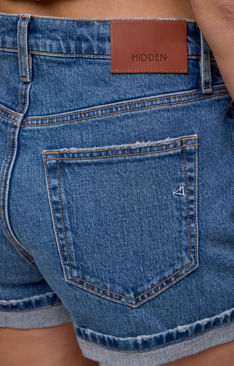 Hidden Gem Drawstring Dad Shorts