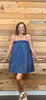 Never Misses Navy Mini Dress