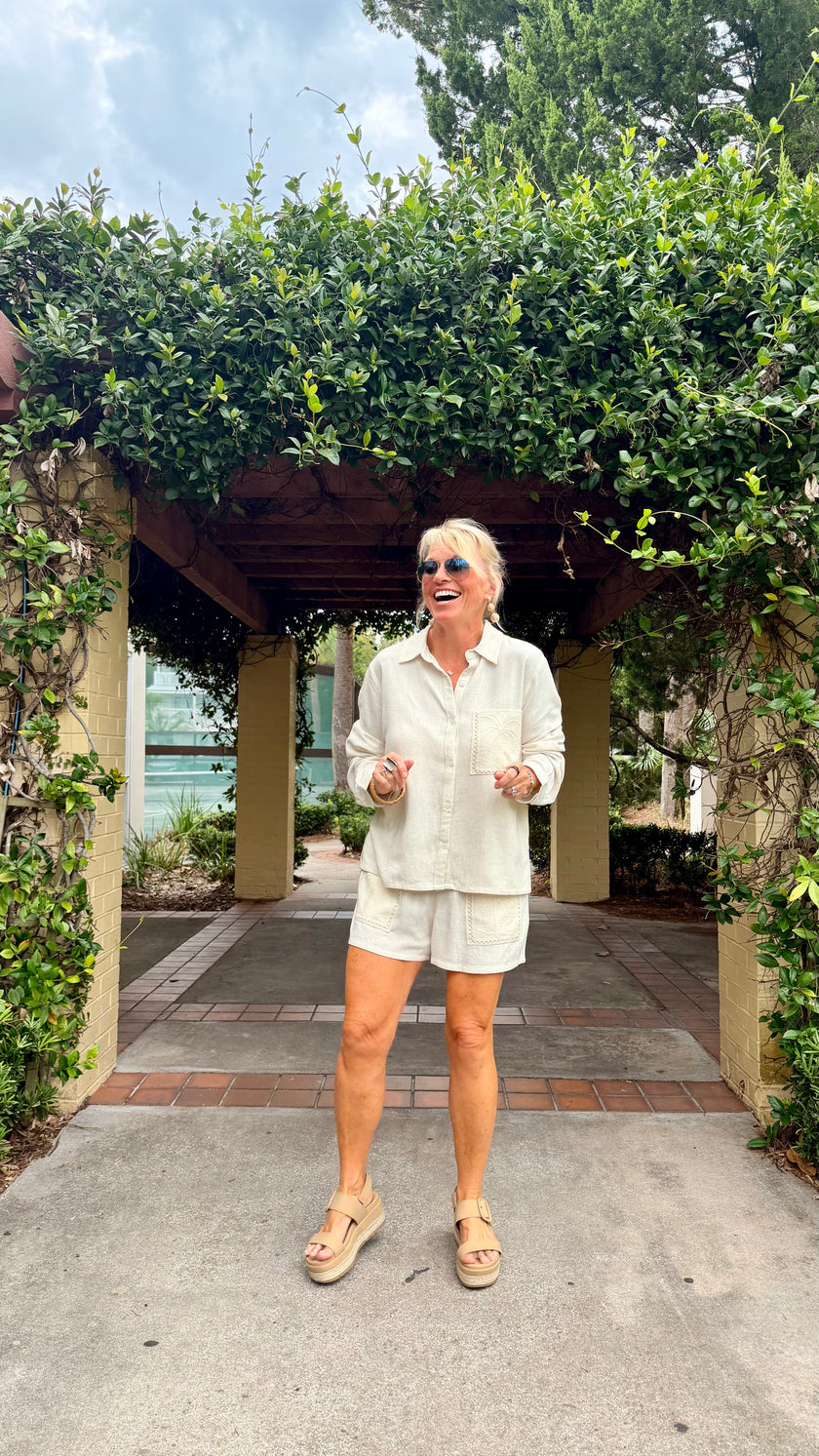 Linen Getaway Shirt 🌾
