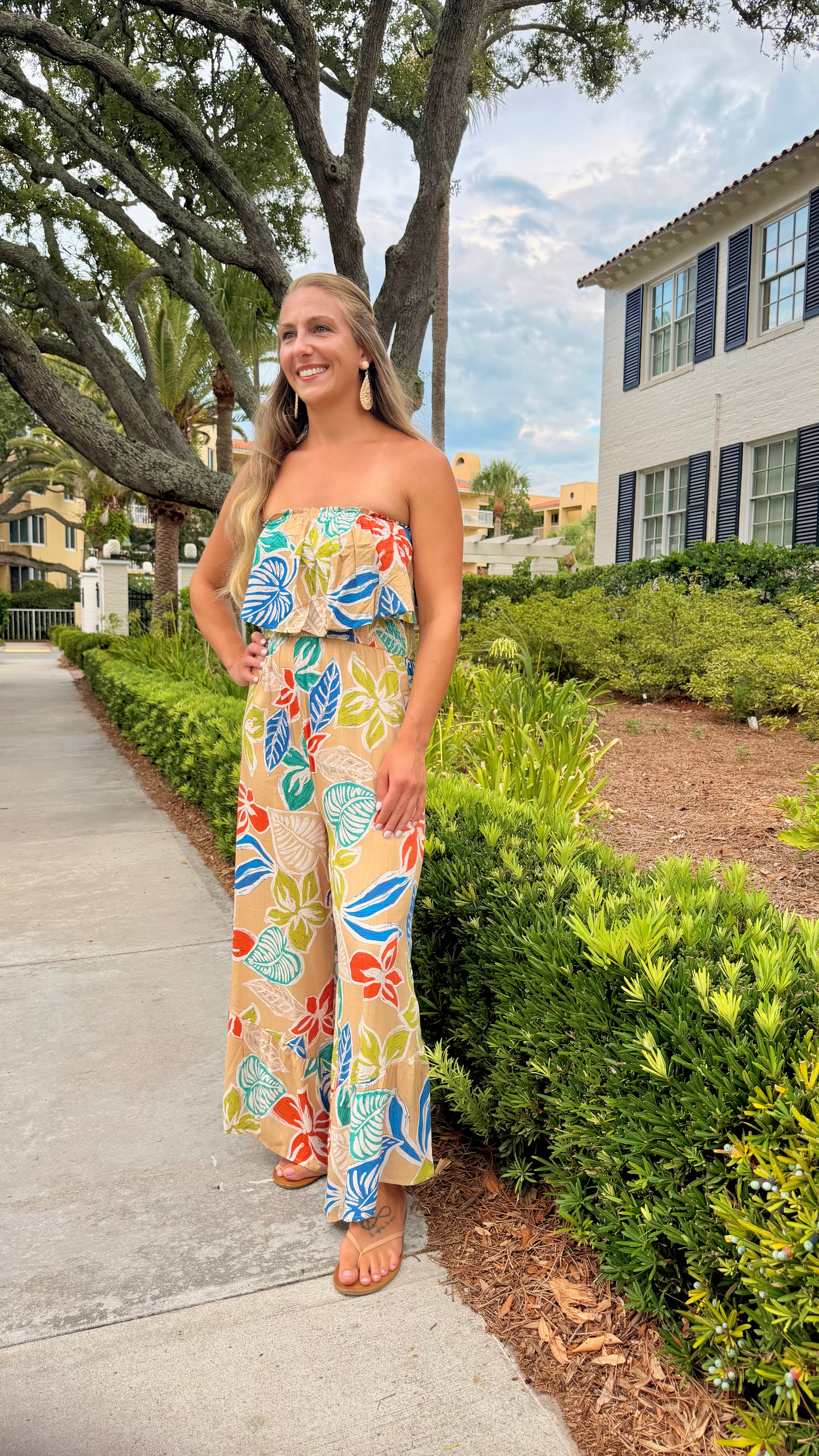 Meet You in St. Tropez Jumpsuit 🌴☀️