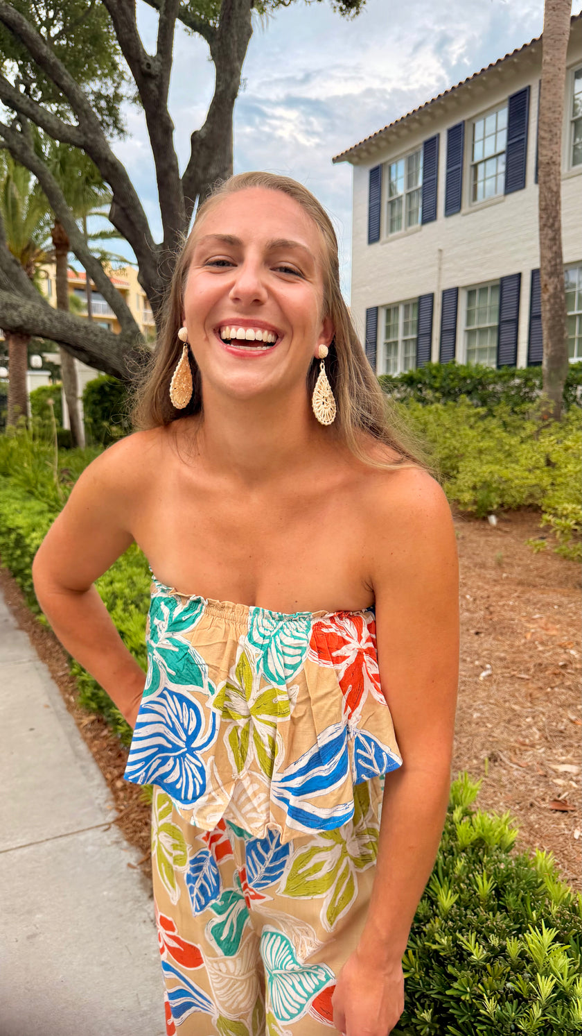 Meet You in St. Tropez Jumpsuit 🌴☀️