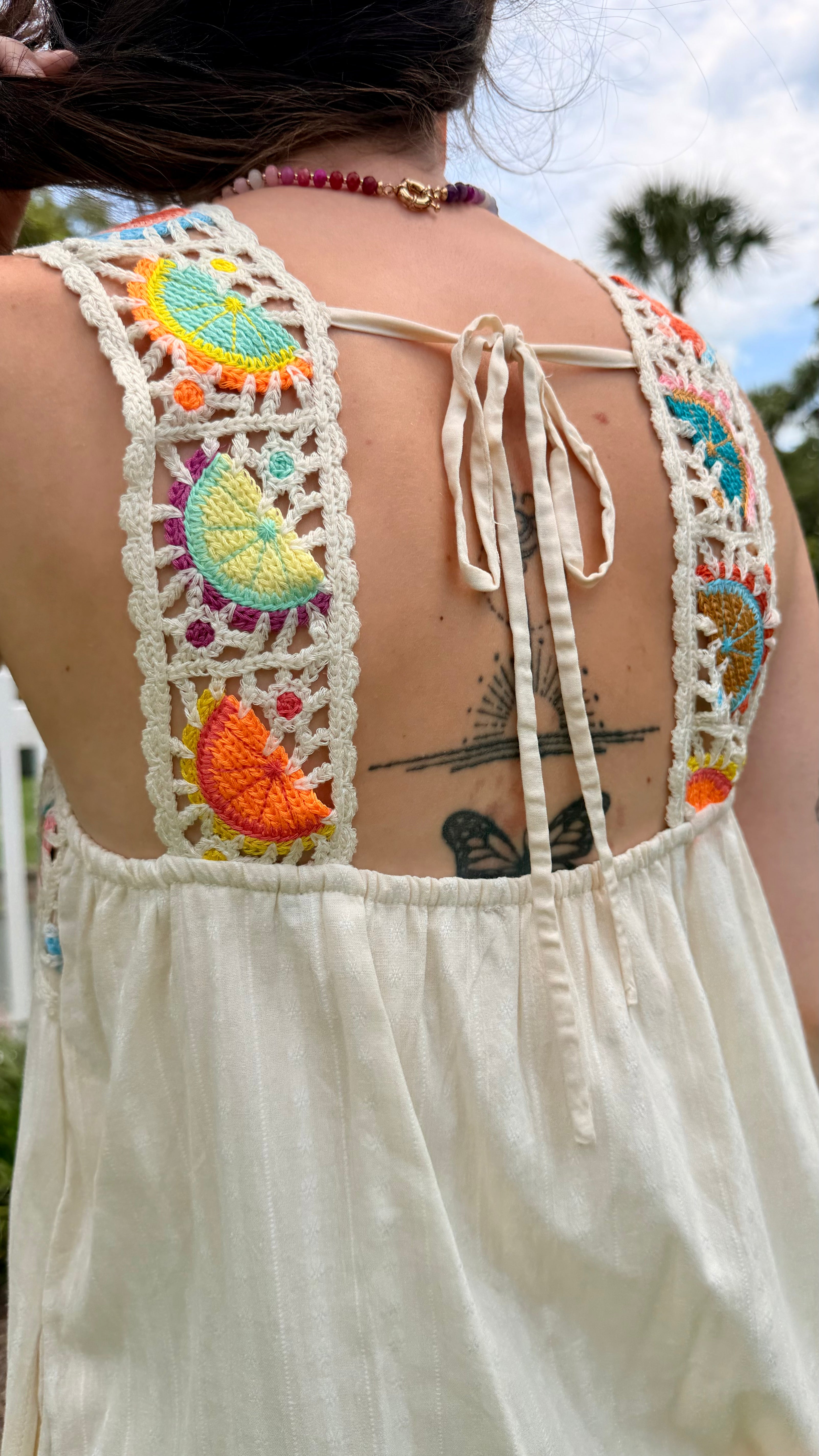 Boho Breeze Mini Dress 🌼
