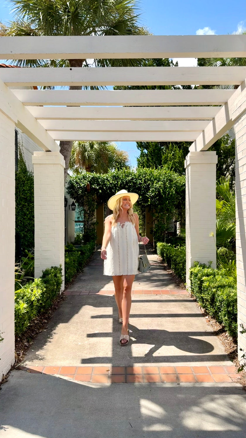 Larson Strolling Mini Dress 🤍