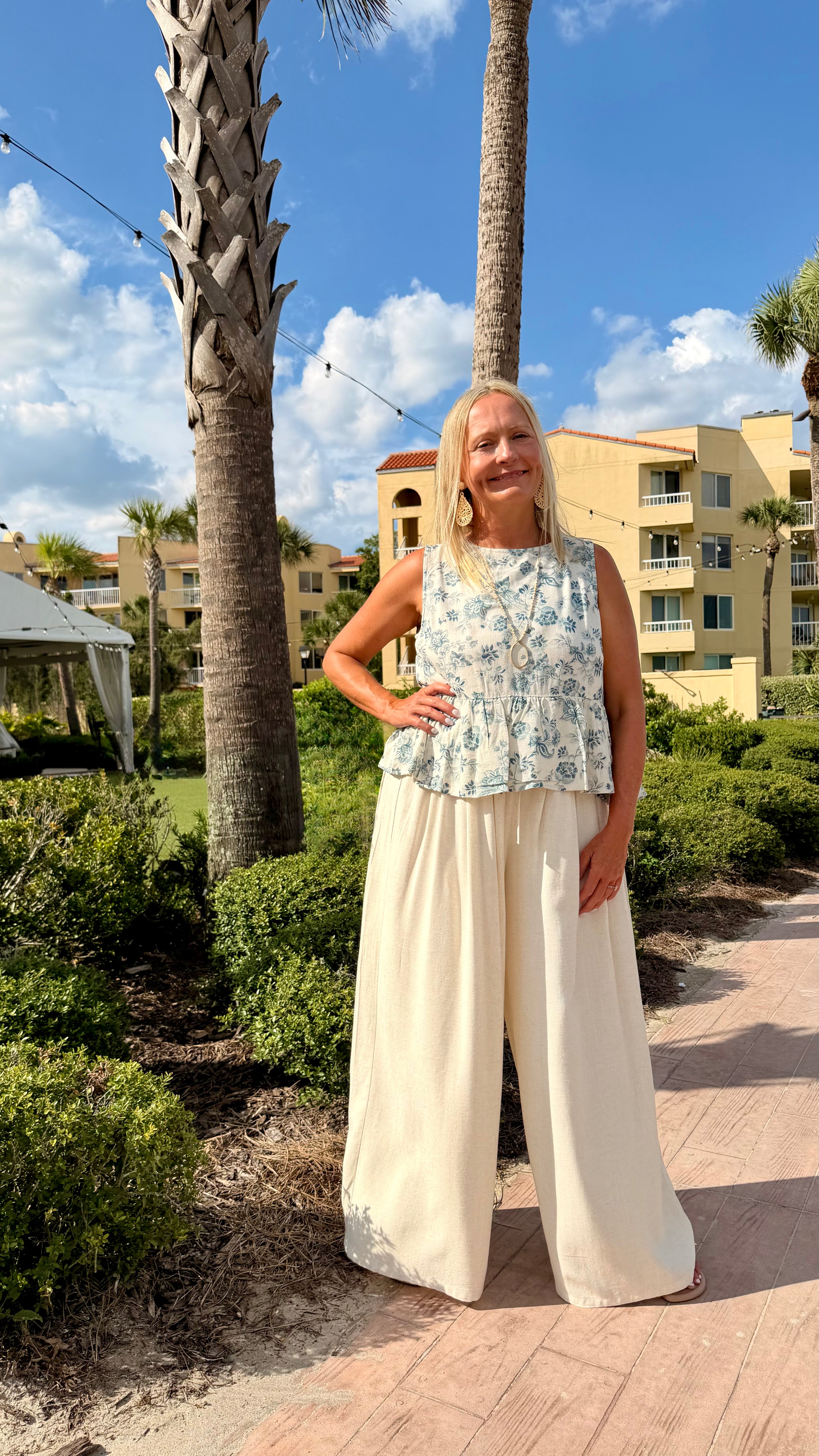 Breezy Bird Palazzo Pants 🕊️