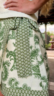 Terrace Lawn Wrap Skirt 🌿