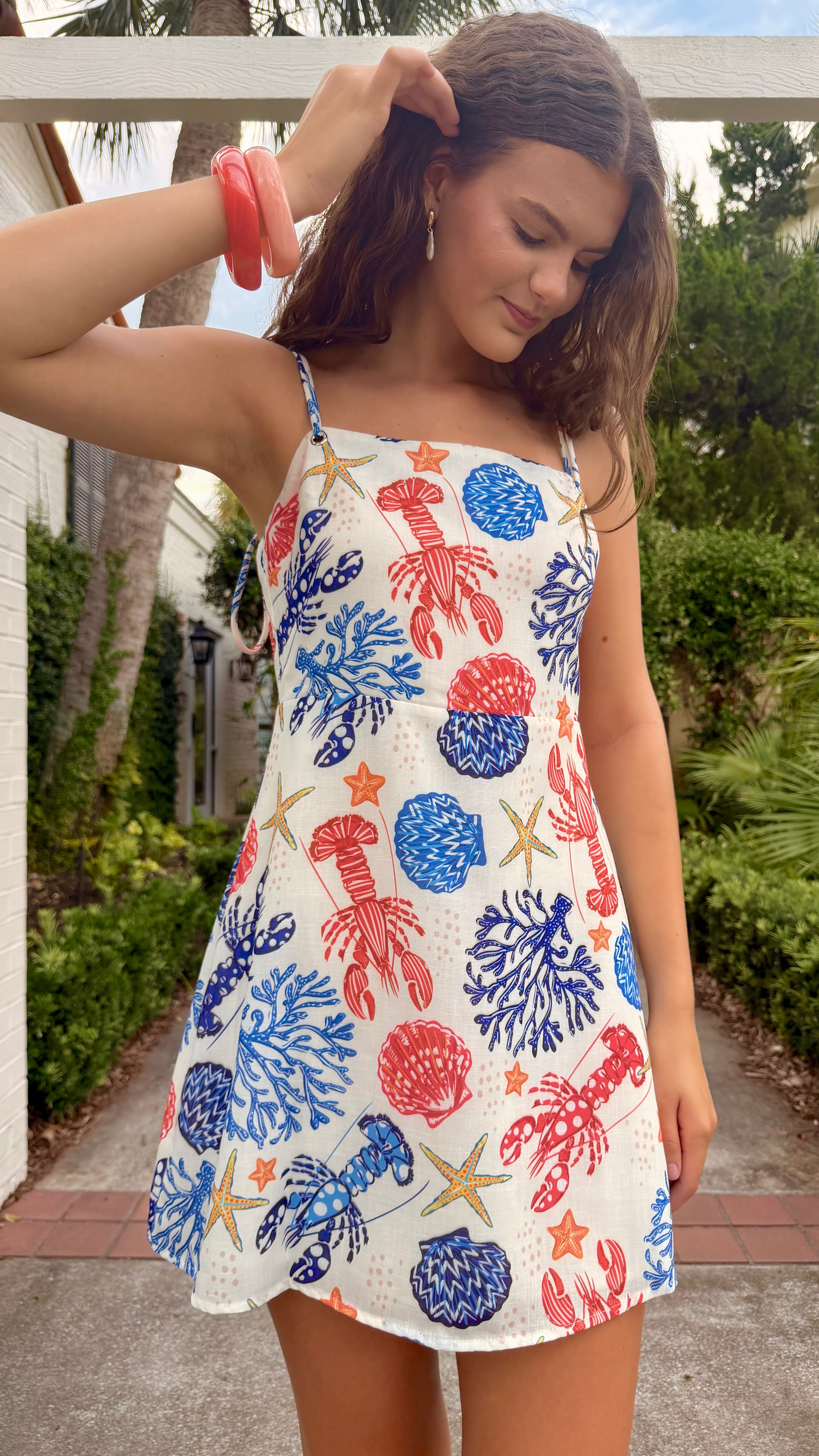 Catch of the Day Mini Dress 🦞