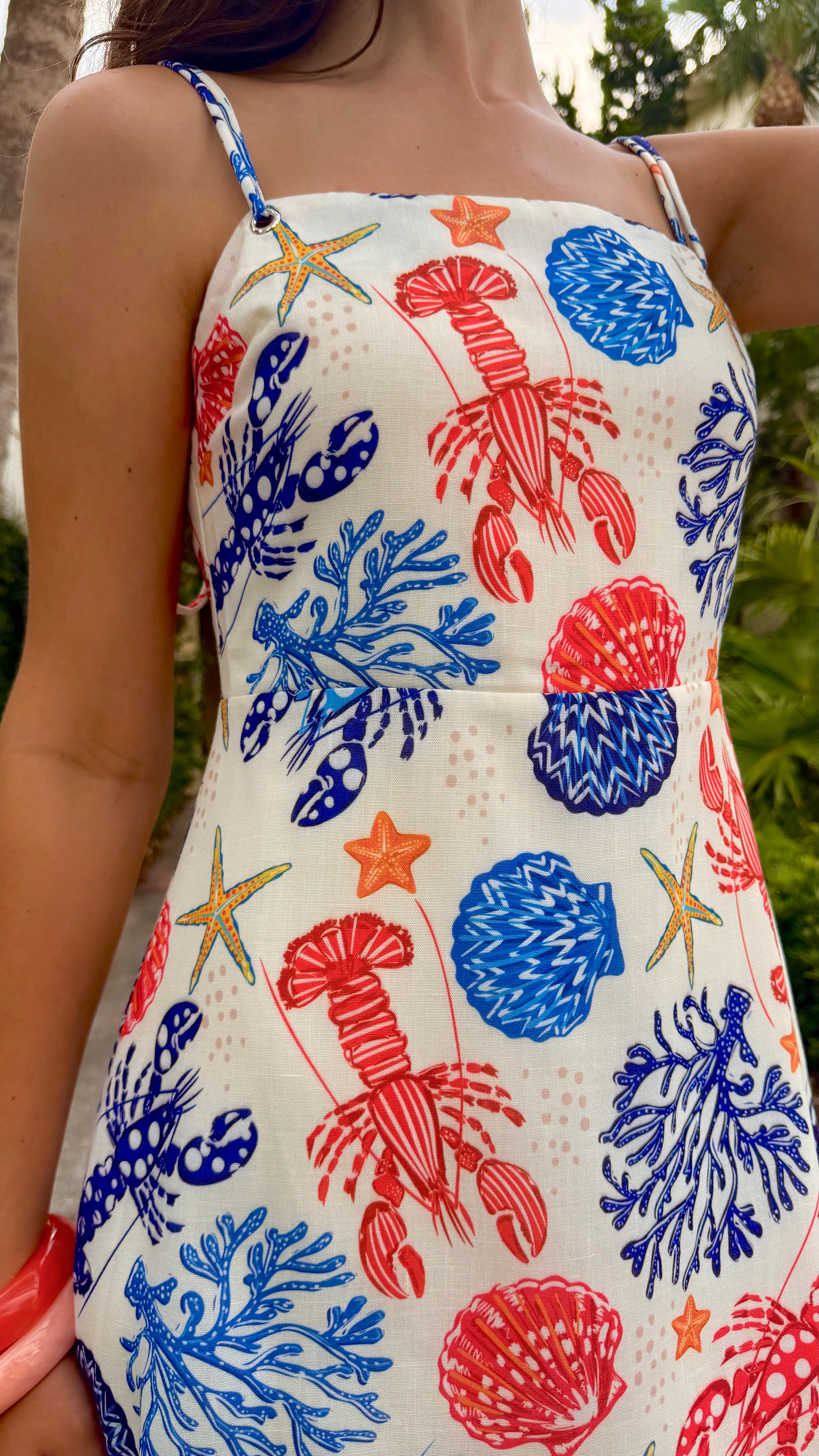 Catch of the Day Mini Dress 🦞