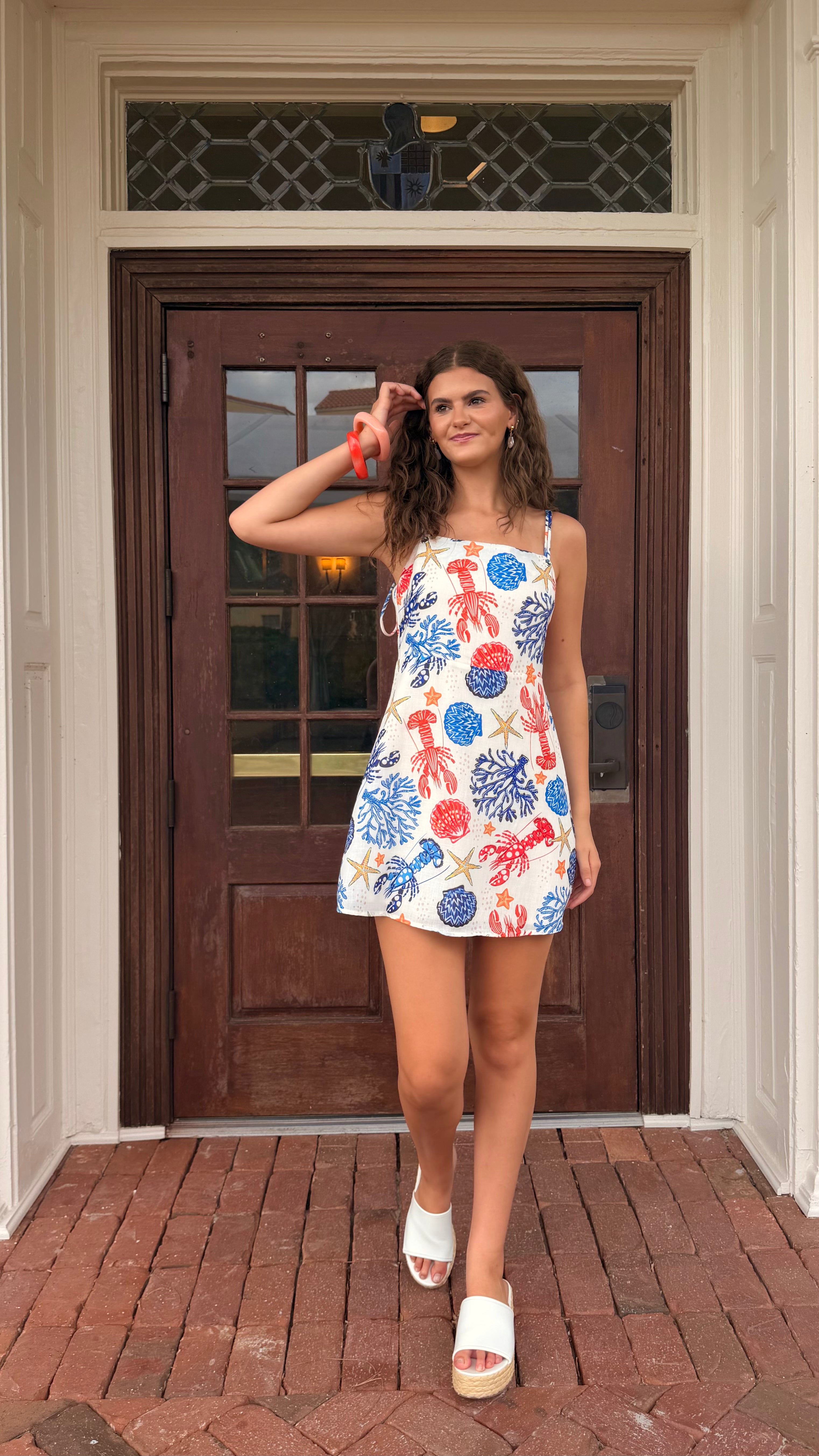 Catch of the Day Mini Dress 🦞