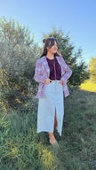 The 'Cozy Chic' Midi Skirt