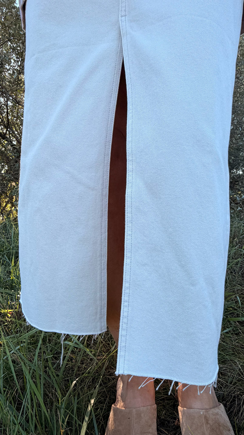 The 'Cozy Chic' Midi Skirt