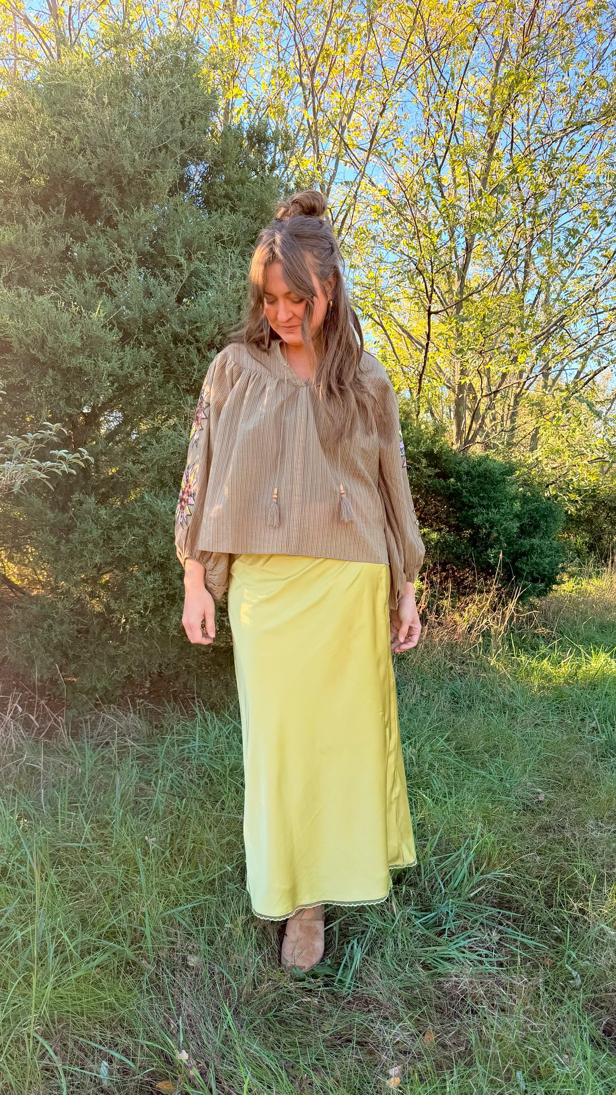 The 'Take Me Out' Midi Skirt