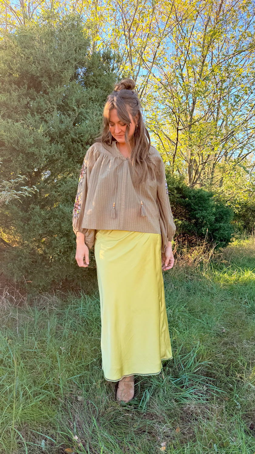 The 'Take Me Out' Midi Skirt