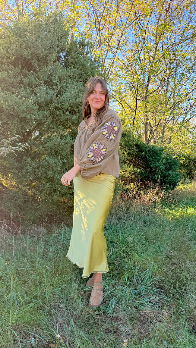 The 'Monday Mantra' Blouse
