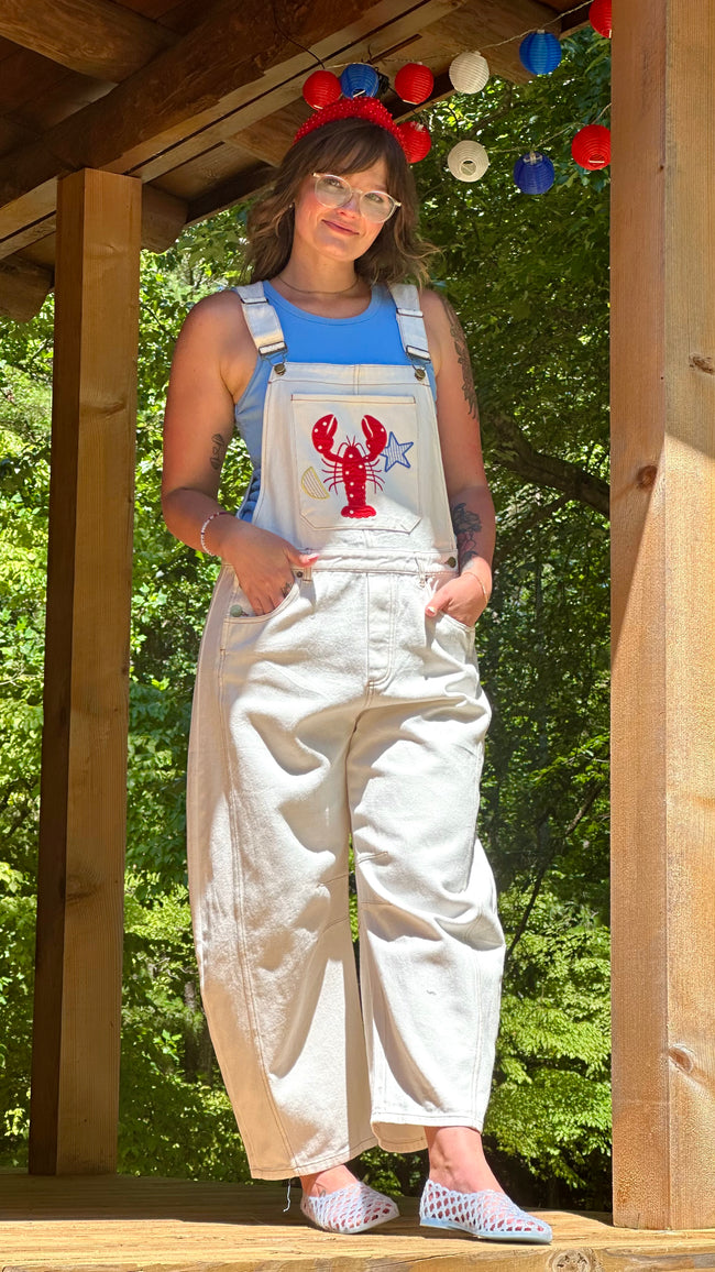 Lucky Lobster Overalls
