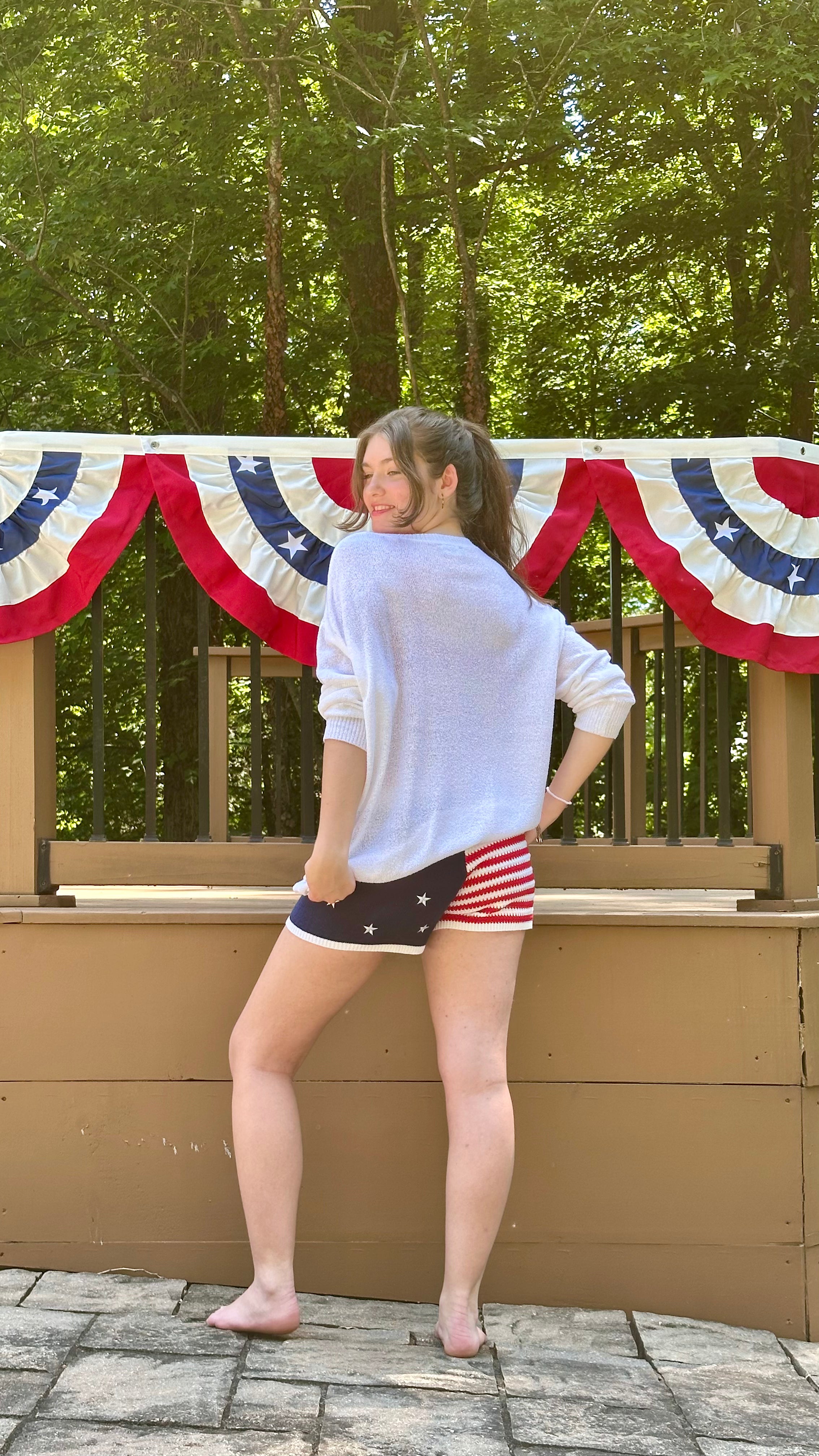 One Nation Under Knit Sweater