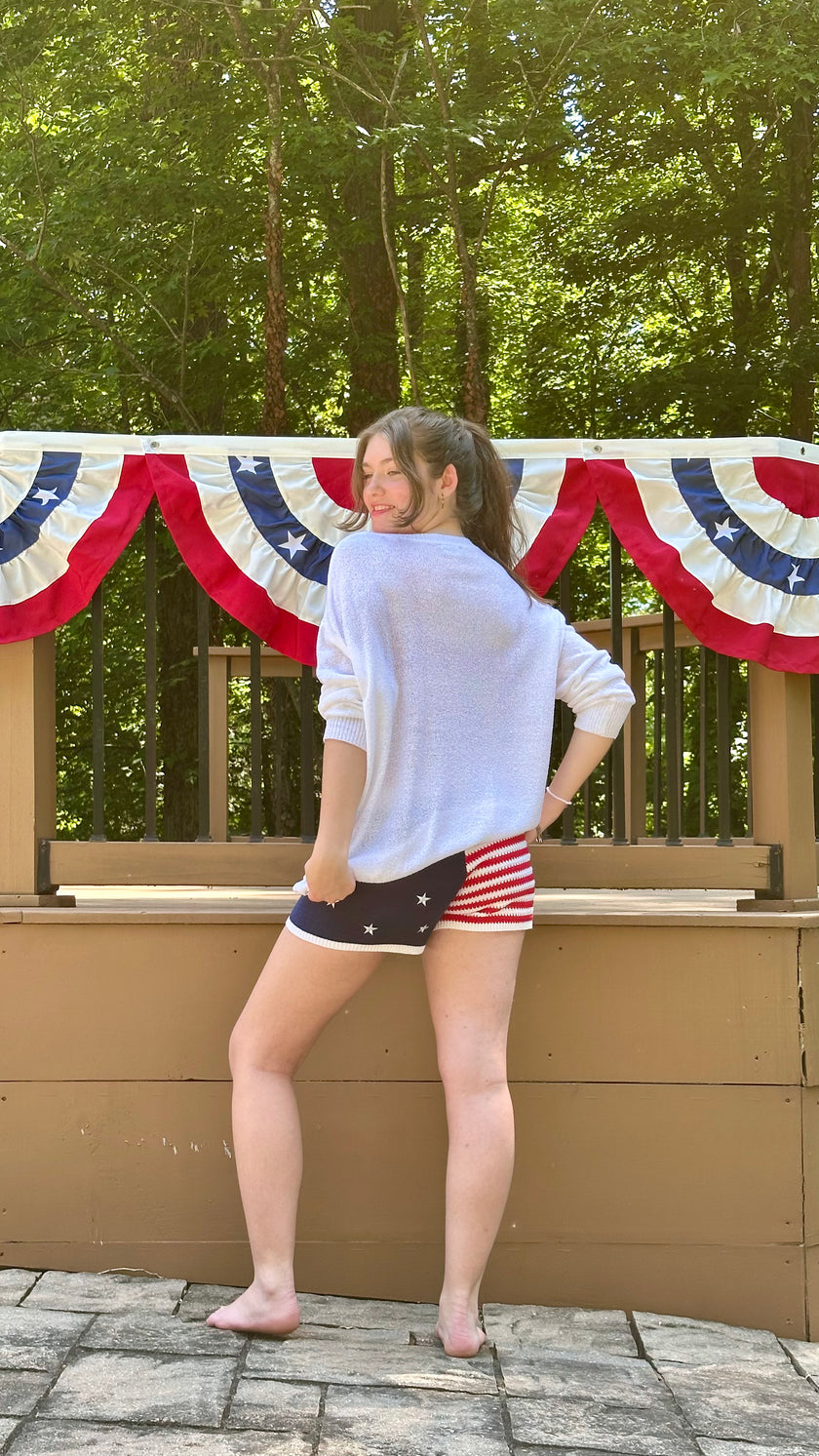 One Nation Under Knit Sweater