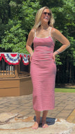 Red White & Wow! Maxi Dress