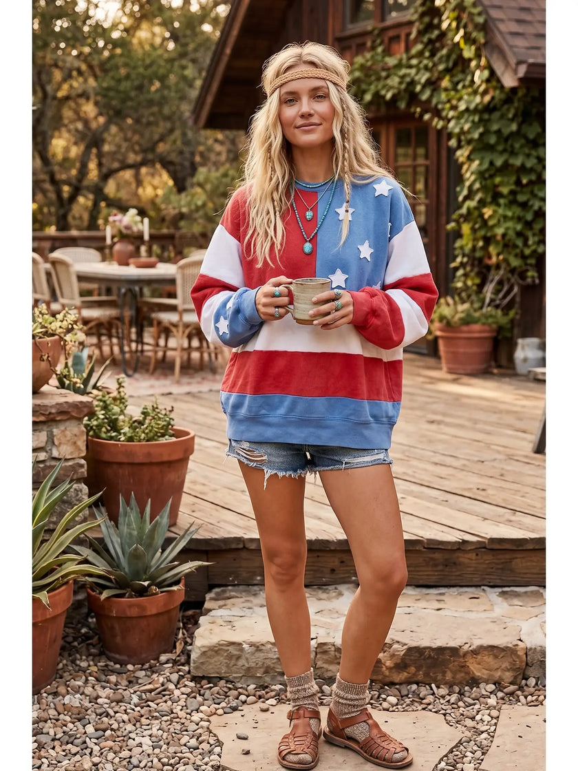 Star Spangled Sweatshirt