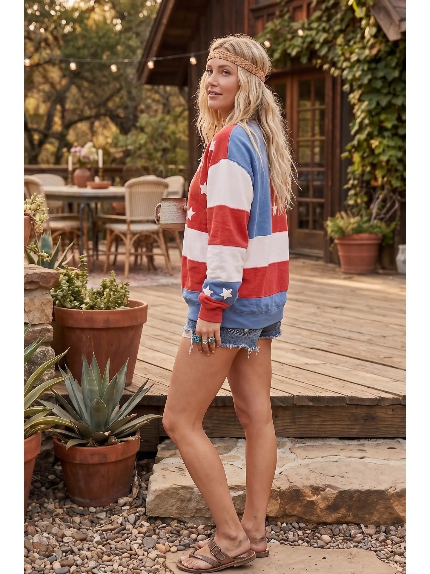 Star Spangled Sweatshirt