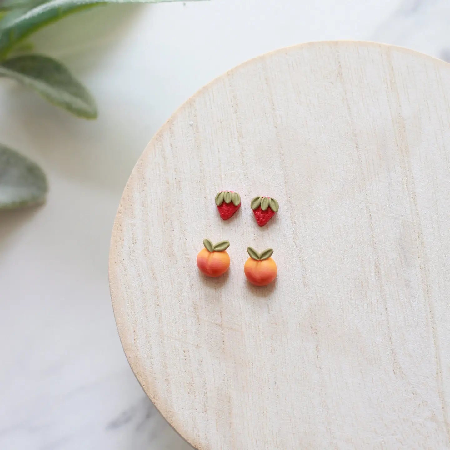 Tiny Fruit Duo Earrings