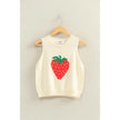 Strawberry Jammin Knit Vest