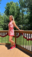 Wrapped in Red Romper
